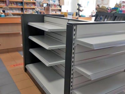 sandėlio lentynos Latvijas Pasts 15